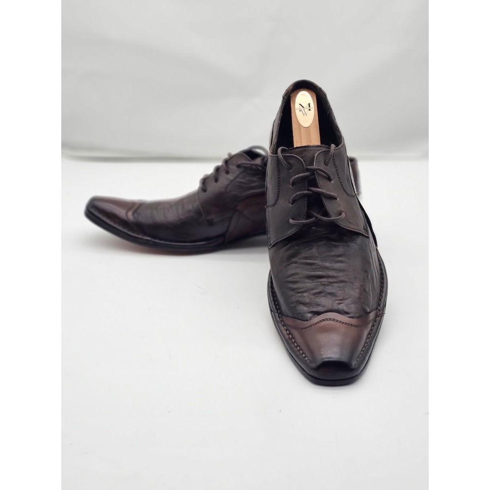 Impulse Men's Oxford Style Lace up  Size 9.5 Office Professional Dress Shoes
